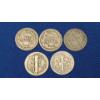Image 3 : Assorted Years Silver Barber Dimes, Mercury Head Dime & Roosevelt Dimes - Face Value: $0.50