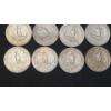 Image 8 : Assorted Years/Mint Marks 90% Silver Washington Quarters - Face Value: $5.00