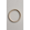 Image 5 : Vintage 10K Yellow Gold Domed Band Ring With Flush-Set Diamonds - Size 8 - Weight: 2.0g
