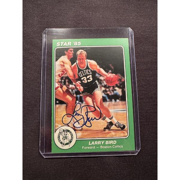 1985 Larry Bird Boston Celtics Basketball Card - Mint Condition In Protective Holder