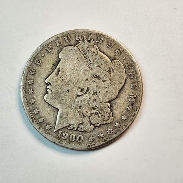1900-O Morgan Silver Dollar - 90% Silver United States Coin 
