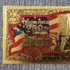 Image 3 : Marine Forces 250th Anniversary Nov 10, 1775 - 2025 ~ Raising Flags ~ 9999 $2 Gold Foil Note ~ MINT