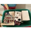 Image 21 : *Pick Up At Mantua Home-No Shipping Available* Christmas House Figures in Boxes - House with Tree