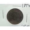 Image 2 : United States 1846 Braided Hair Large Cent 