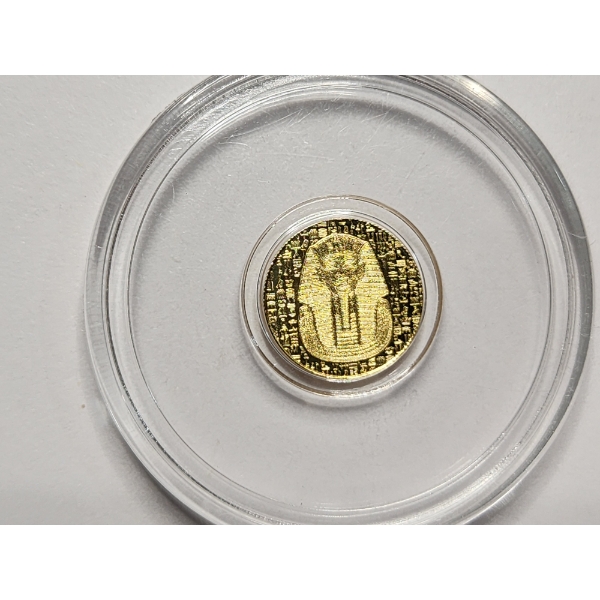 1/200TH Troy Ounce Fine Gold Egyptian Round