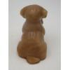 Image 3 : Adorable Degenhart Vintage Glass Dog Figurine -Peach Slag
