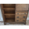 Image 5 : *Pick Up At Mantua Home-No Shipping Available* Lovely Vintage Oak Secretaries Desk 13Dx41Wx6ftH Feat