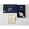 Image 1 : Lewis & Clark Bicentennial Silver Dollar Coin - 90% Silver Uncirculated Coin - Original Box & CoA