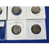 Image 5 : x10 Jefferson Wartime Nickels 1943-1945 Assorted Mint Marks