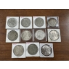 Image 1 : 11 - United States Silver Dollars - Get All 11 For One Bid - Beautiful Coins
