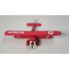 Image 1 : Vintage Collectible "Wings Of Texaco"  Die-cast 1931 Biplane Replica NC563Y Coin Bank By ERTL 