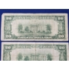 Image 7 : 2 $20 Dollar Bills: 1934- A $20 Federal Reserve Note and 1928 $20 Federal Reserve Note - FV; $40