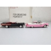 Image 5 : Set of 2: 1:18 Scale Diecast Model Cars: 1956 Ford Crown Victoria & 1958 Edsel Citation Convertible