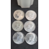 Image 2 : Assorted Years 40% Silver Kennedy Half Dollars In Coin Holder - Face Value: $3.00