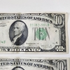 Image 3 : Two United States Series 1934 C Green Seal $10 Federal Reserve Notes - Face Value: $20.00