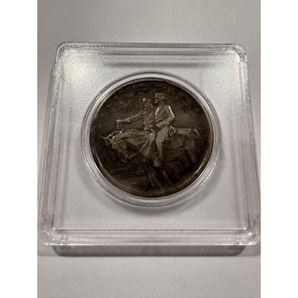 1925 United States Stone Mountain Silver Half Dollar - Excellent Condition