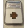 Image 2 : 1952 United States Lincoln Cent MS 66 Red Brown - Graded By NGC