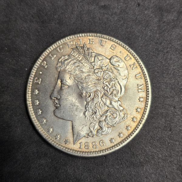1886 Morgan Silver Dollar