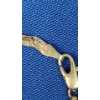 Image 4 : Vintage 14K Gold Italian 7" Tri-Color Braided Herringbone Bracelet - Weight: 3.1g