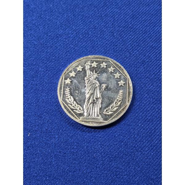 Vintage Siltex Mint One Troy Ounce .999 Fine Silver Round Coin - Mint Condition