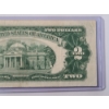 Image 8 : United States 1953 C $2 Red Seal Bank Note With Granahan And Dillon Signatures In Protective Sleeve