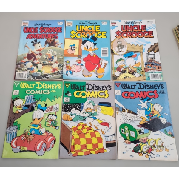 Assorted Disney/Marvel 1990's & Gladstone/Disney 1980's Comic Books 