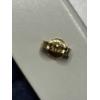 Image 4 : 14K Earrings - Gold Braided Hoop Earrings & Studs - One Stud missing diamond - 3.9 Grams