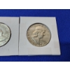 Image 3 : 2 Franklin Silver Half Dollars: 1949 and 1959