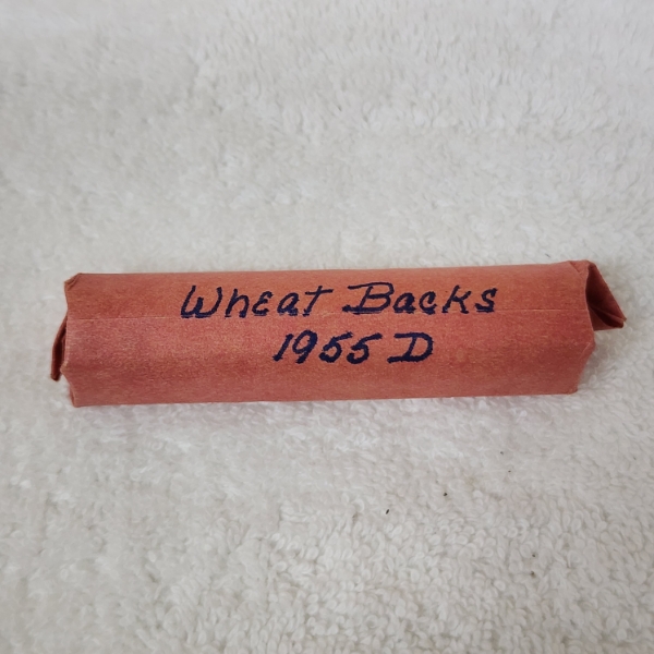$0.50 United States Wheat Penny Roll ~ Uncounted, Unsearched & Unverified! ~ 50 U.S. WHEAT PENNIES!