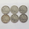 Image 5 : Six Assorted Years Walking Liberty Half Dollars - 90% Silver - FV: $3.00