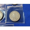 Image 15 : x8 Assorted Years 90% Silver Walking Liberty Half Dollars FV: $4.00