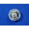 Image 2 : RARE Pan Silver Company Smiley Face 1 Gram .999 Fine Silver Round in Capsule 