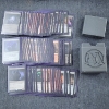 Image 3 : Magic The Gathering Deck Box With Deck in Sleeves & Box of Assorted Lands 