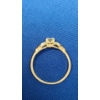 Image 6 : 14K Gold Open Setting Ring - Size 8 - Weight: 1.5g