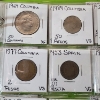 Image 3 : Large Green Binder with Many Assorted World Coins: Italy, Brazil, Columbia, Spain, & More! 