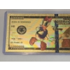 Image 3 : Rare Disney Daisy Duck Gold Foil .999999 - 24K Gold Note In Protective Holder - Mint Condition
