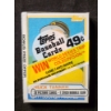 Image 1 : SEALED 1983 Topps Baseball Cards - 28 Picture Cards & 1 Stick Bubble Gum - Incredible Condition