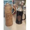 Image 3 : Set Of 3 Hunting Themed Beer Steins - 12" - See Pics