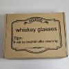 Image 2 : DeeCoo Mixed Old-Fashioned Whiskey Glass Set (6 glasses)