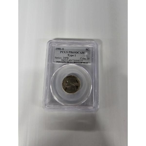 1981 - S Silver Jefferson Nickel