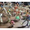 Image 3 : Assorted Sports Standing Action Figures with Mini Helmets