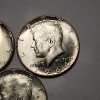 Image 3 : x3 SILVER Kennedy Half Dollars: (2) 90% Silver 1964 & (1) 40% Silver 1969 - FV: $1.50