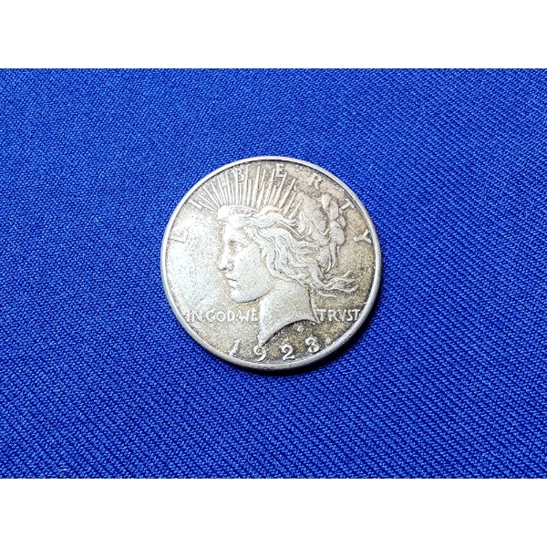 1923-S Silver Peace Dollar 