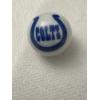 Image 1 : Vintage Baltimore Colts One Inch Shooter Glass Marble - Mint Condition