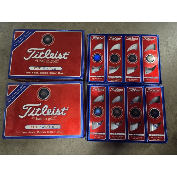 Twenty Four Brand New Titleist DT SoLo Balls
