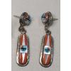 Image 5 : Collection Of Sterling Silver Southwestern Style Jewelry Featuring Turquoise - Total Weight: 20.8g