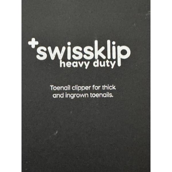 SwissKlip Heavy Duty Toenail Clipper - Professional Grade - Senior/Thick Nails - Brand New