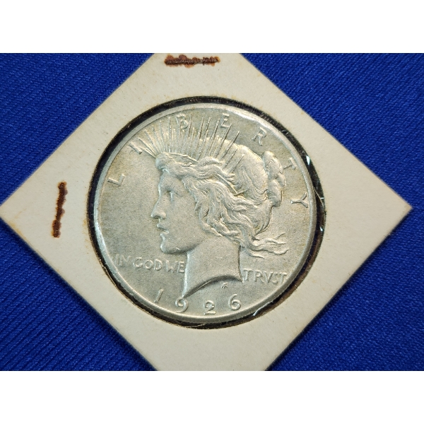1926 Silver Peace Dollar - 90% Silver U.S. Dollar