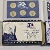 Image 3 : US Mint Proof Sets from 1999, 2000, and 2001 with Original Boxes and Certificates of Authenticity
