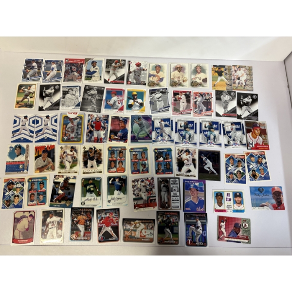 Baseball Cards - MVP - Donruss - Fleer - Gregg Olson - Ellis Burks - Doc Edwards